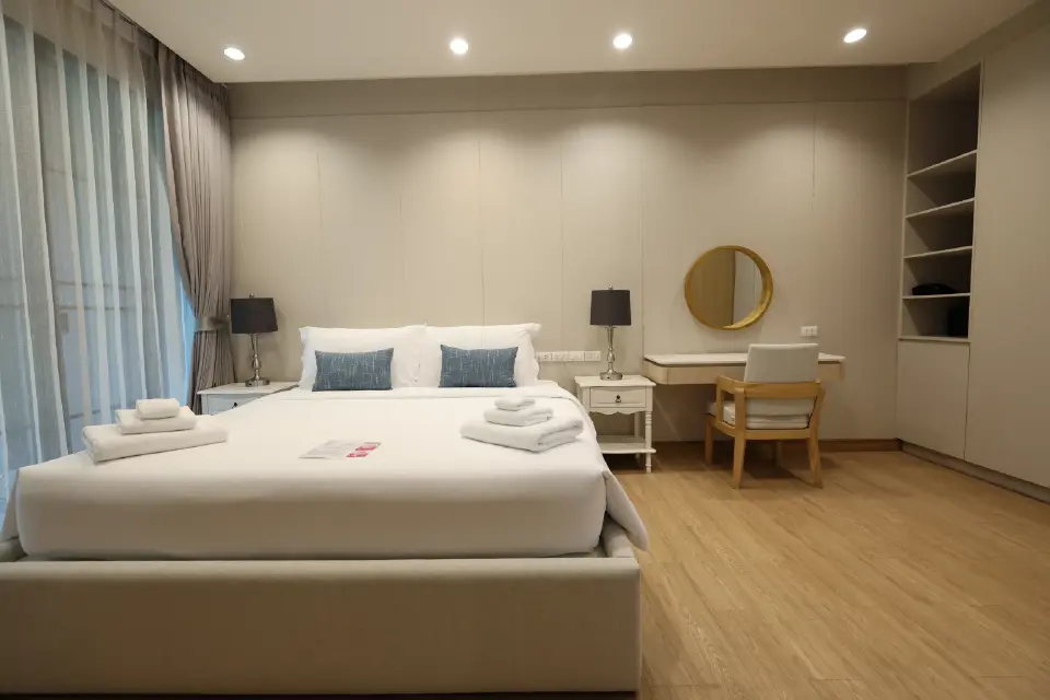 ตัวอย่างห้องในโรงแรม ต้นแบบโครงการ Mixed-Use ของ JAS Asset 