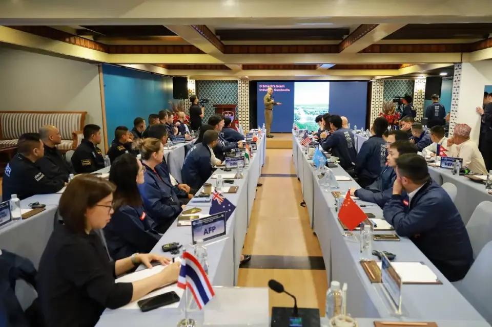 สำนักงานตำรวจแห่งชาติ หารือ 11 ชาติ-องค์กรนานาชาติ ยกระดับปราบค้ามนุษย์โยงแก๊งคอลเซ็นเตอร์ 