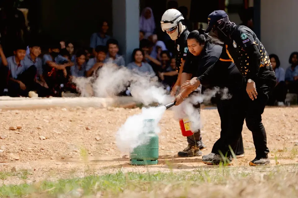 GULF สร้างภูมิคุ้มกันภัยพิบัติ ปั้นเยาวชนรับมือเหตุฉุกเฉิน