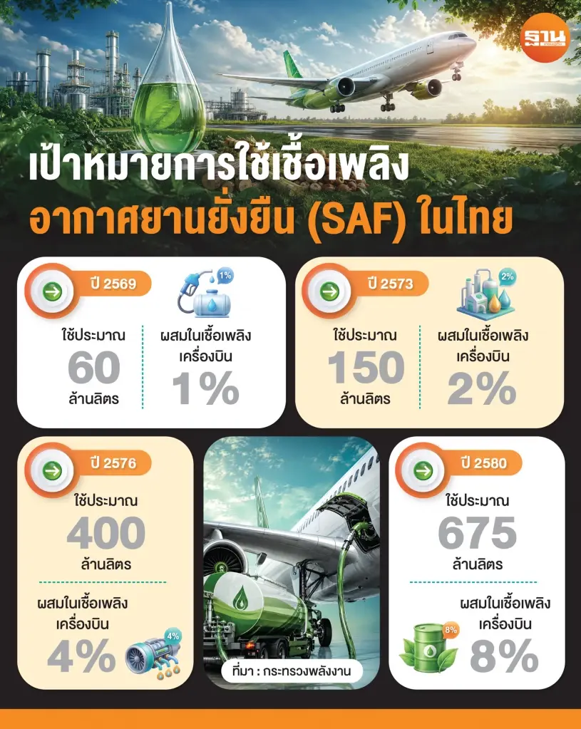 ‘โลกแอนตี้ปาล์ม’ เดิมพันใหม่ประเทศไทย ในตลาดเชื้อเพลิงการบินโลก