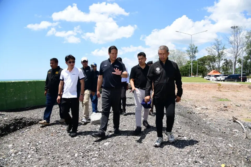 สรรเพชญ บุญญามณี รมช.คมนาคม ลงพื้นที่จังหวัดสงขลา เร่งแก้ปัญหาคลองและร่องน้ำตื้นเขิน 