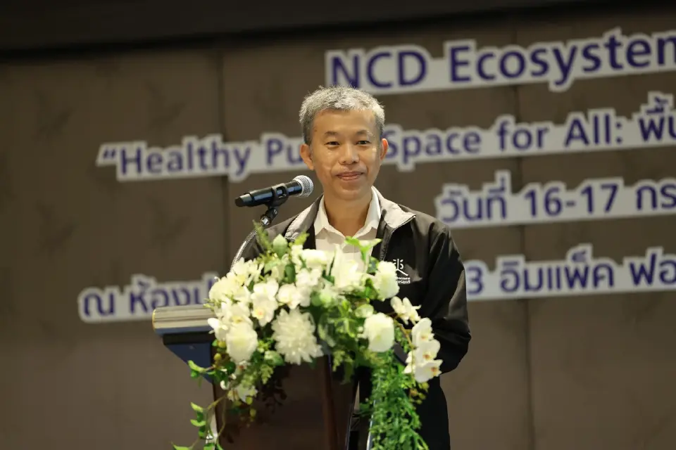 นายสมเกียรติ พิทักษ์กมลพร ผู้ช่วยเลขาธิการคณะกรรมการสุขภาพแห่งชาติ 