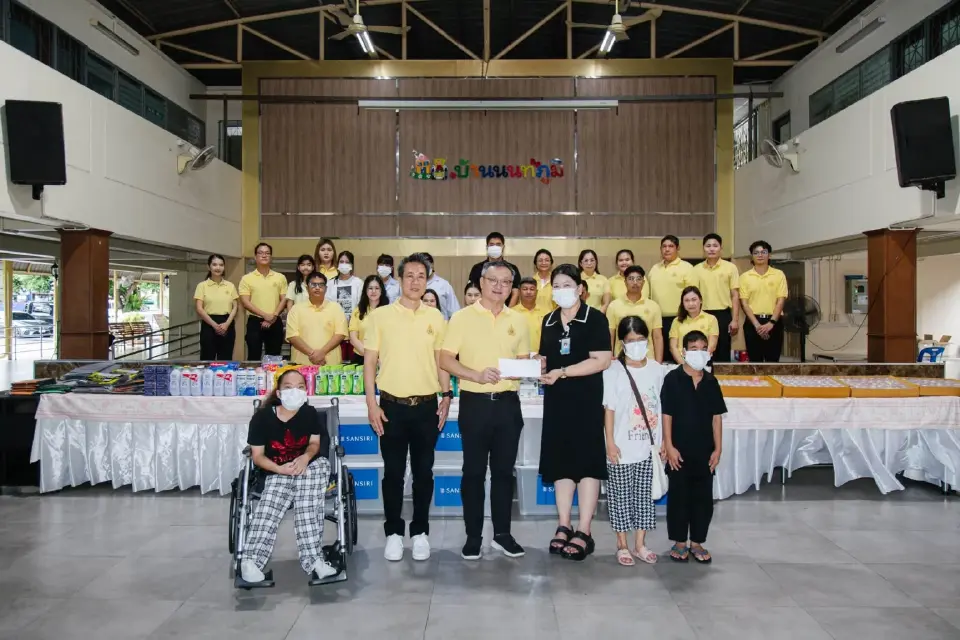 แสนสิริรวมพลังจิตอาสา ส่งต่อโอกาสกลุ่มเปราะบาง โอกาสวันเฉลิมพระชนมพรรษา
