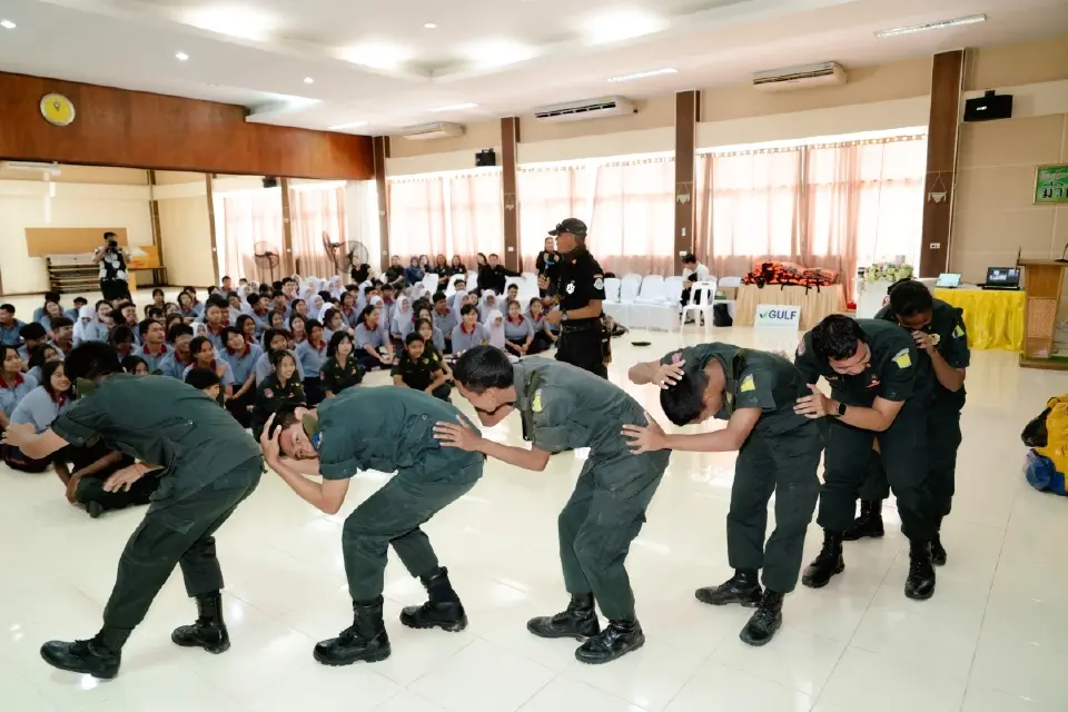 GULF สร้างภูมิคุ้มกันภัยพิบัติ ปั้นเยาวชนรับมือเหตุฉุกเฉิน