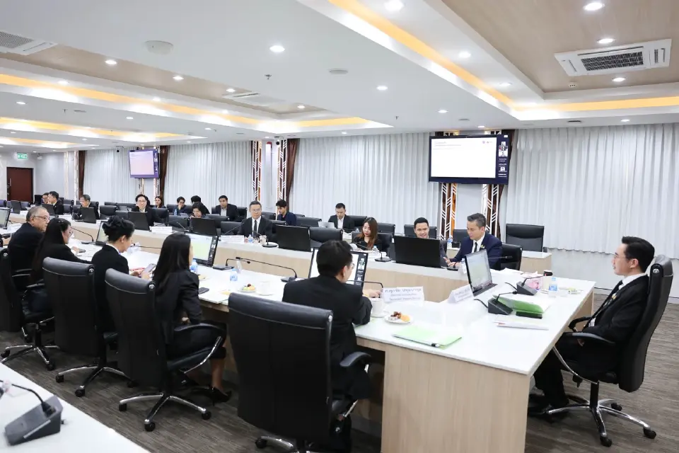 ศ.ดร.ยศชนัน วงศ์สวัสดิ์ รองนายกฯและรมว.อว.เป็นประธานประชุมคณะกรรมการอำนวยการสำนักงานสภานโยบายการอุดมศึกษา วิทยาศาสตร์ วิจัยและนวัตกรรมแห่งชาติ (กอวช.) 