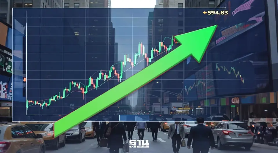 ดาวโจนส์ปิดตลาดบวกกว่า 155 จุด Nasdaq ทะยาน 288 จุด หุ้น AI หนุนตลาด