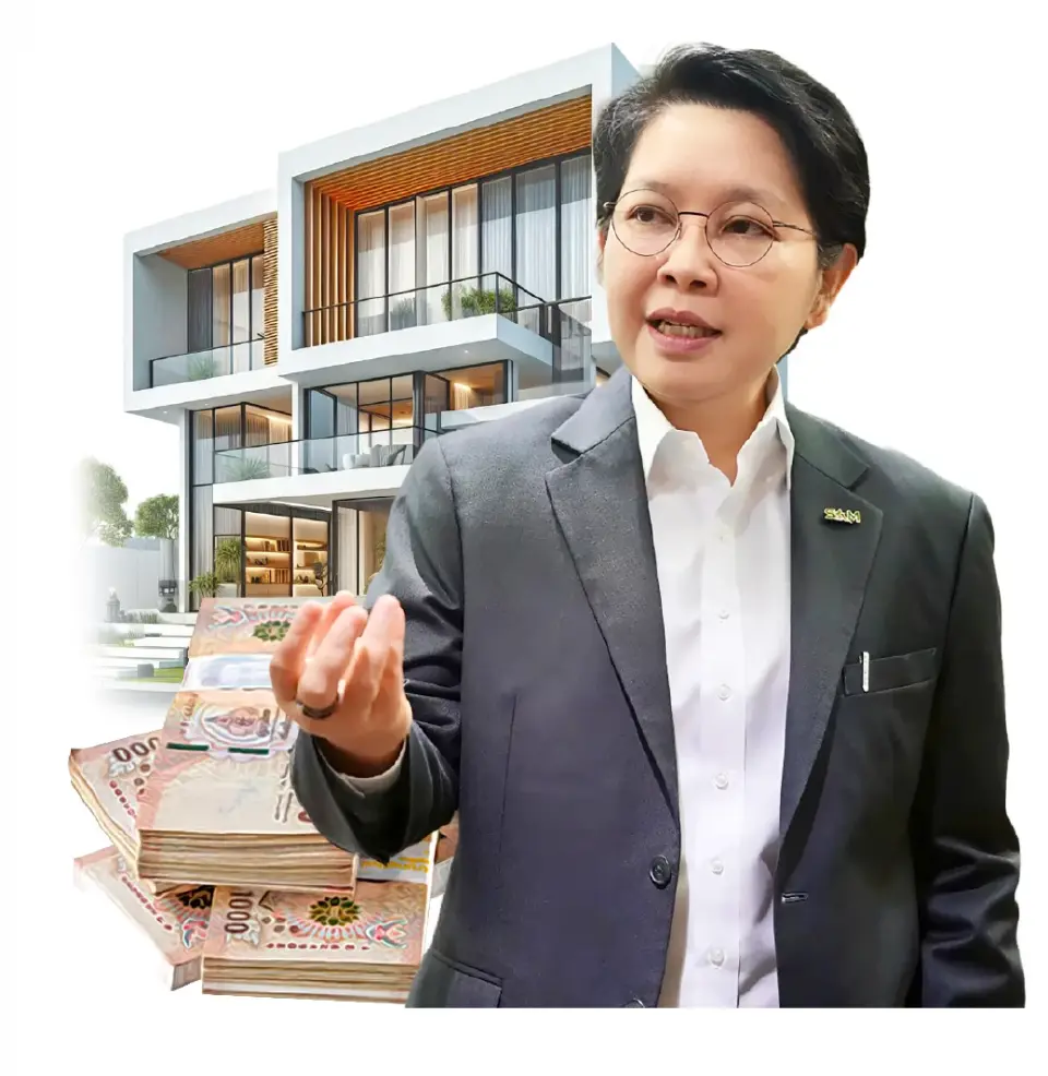 นางสาวนารถนารี รัฐปัตย์ กรรมการผู้จัดการ บริษัท บริหารสินทรัพย์สุขุมวิท จำกัด (บสส.)