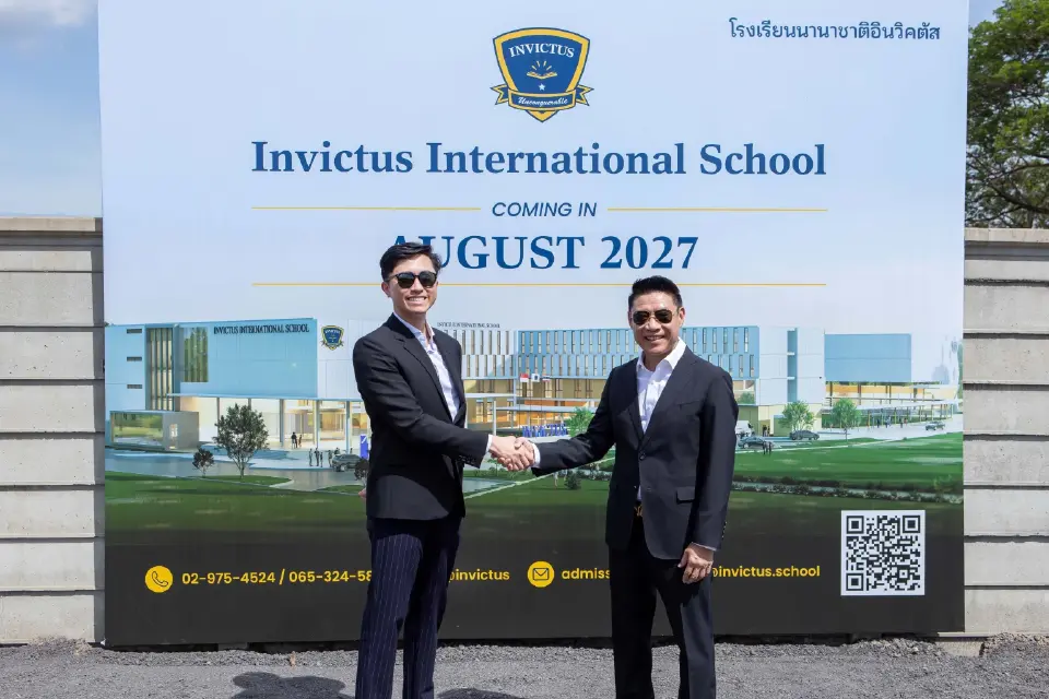 MBK จับมือ Sing-Ed ทุ่มงบลงทุนกว่า 300 ล้าน เปิดตัวโรงเรียนนานาชาติ Invictus Riverdale Campus 