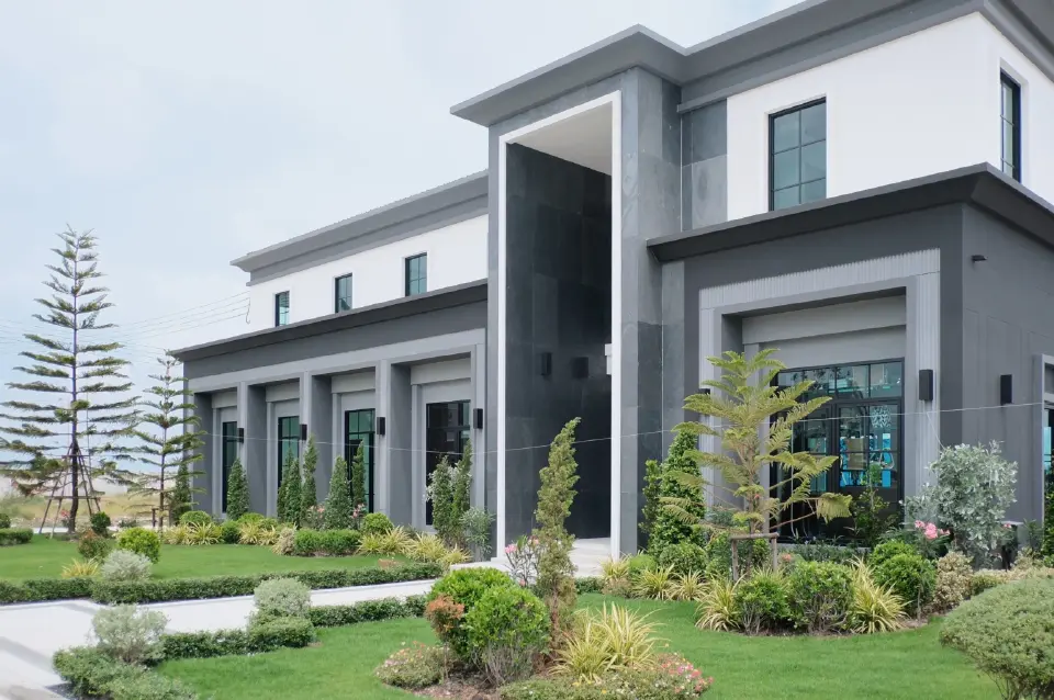 หนึ่งโครงการบ้านหรูในEEC จังหวัดฉะเชิงเทรา ของบริษัท ศรีเทพไทยพัฒนา จำกัด