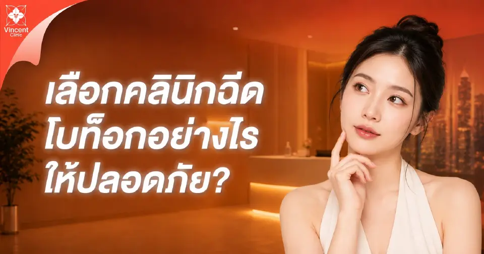 โบท็อก ก่อนฉีดต้องเช็กอะไรบ้าง วิธีเลือกฉีดให้ปลอดภัยได้มาตรฐาน