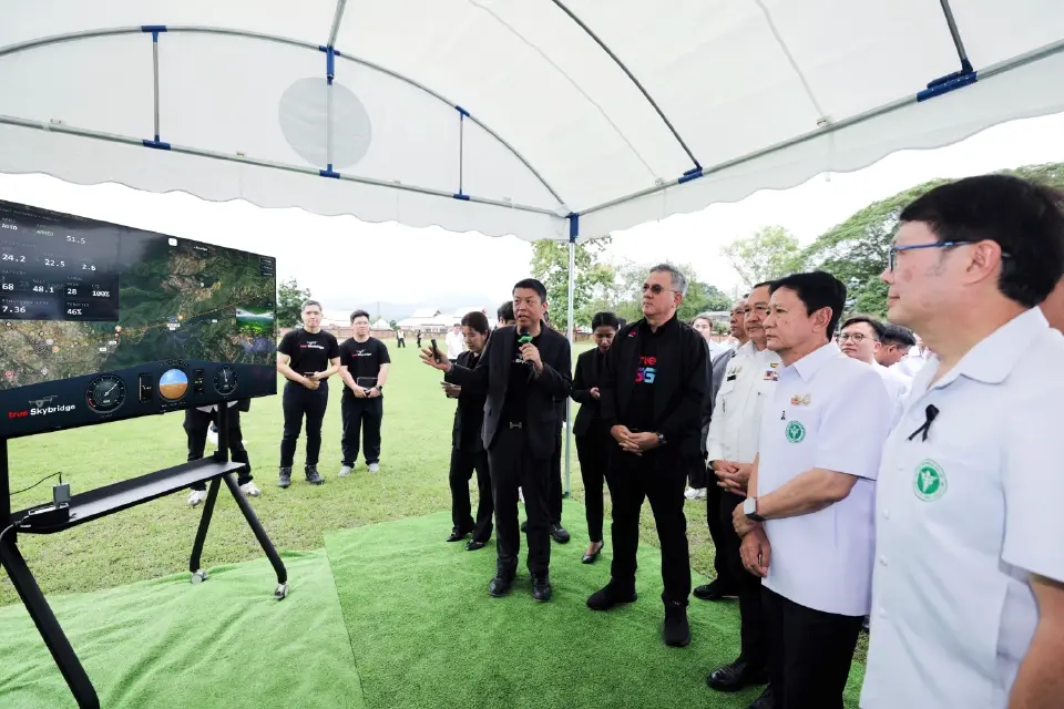 สธ. ร่วมกับทรู และภาคีเครือข่าย เปิดตัว "SkyBridge" แพลตฟอร์มขนส่งทางการแพทย์อย่างครบวงจร