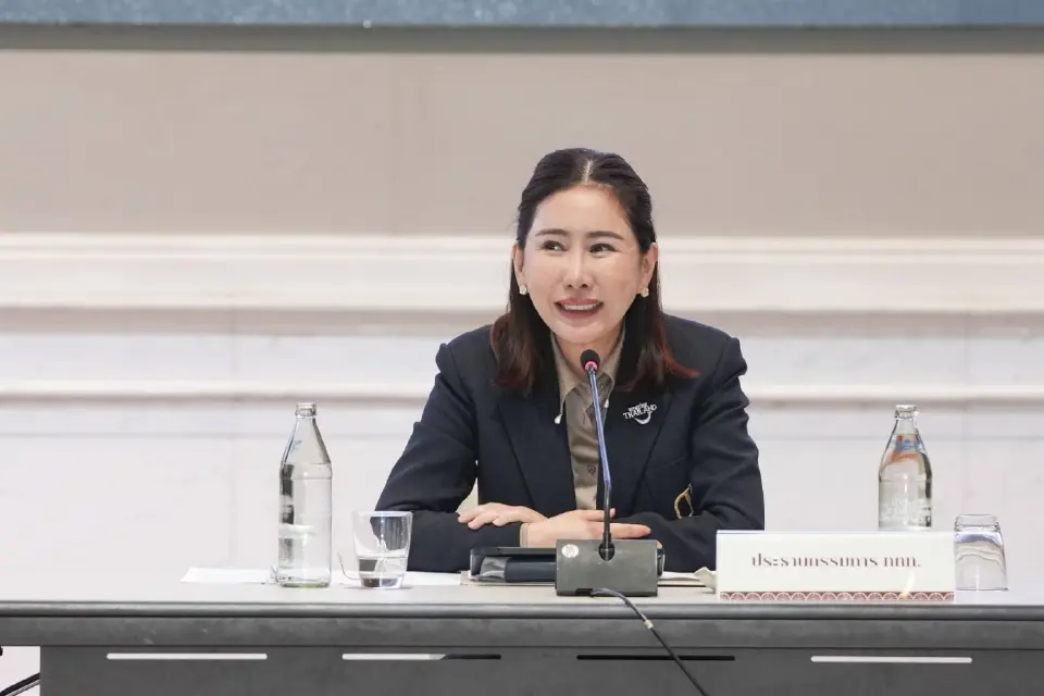 วนัทรียา ทวีวงศ์ ประธานกรรมการ ททท. และปลัดกระทรวงการท่องเที่ยวและกีฬา