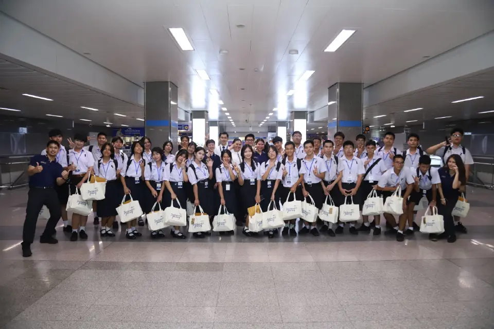 บรรยากาศนักเรียนเข้าร่วมโครงการ BEM OPEN House 