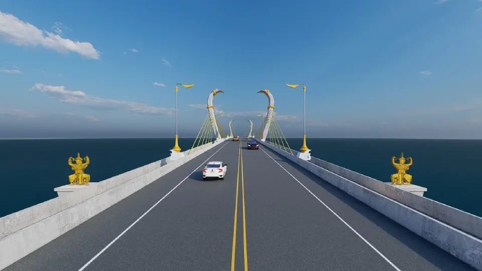 “สรรเพชญ”ประกาศข่าวดี สะพานเกาะลันตา - สะพานข้ามทะเลสาบสงขลา สร้างปลายปี 69