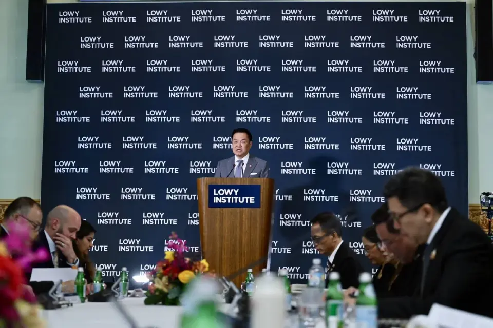 นายกรัฐมนตรีแสดงวิสัยทัศน์ที่ออสเตรเลีย