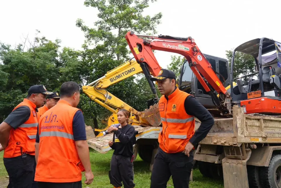  เจเศรษฐ์  มท.3 ระดมเครื่องจักร-กำลังคน ฟื้นฟู 'ปัว'  