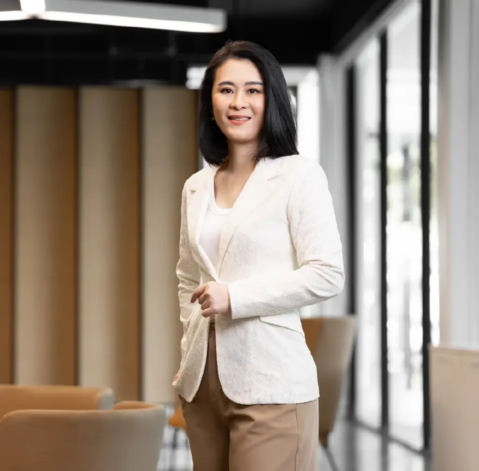 นางสาวศิริวงศ์ บวรบุญฤทัย ประธานเจ้าหน้าที่บริหาร งานการเงินและบัญชี บริษัท บี.กริม เพาเวอร์ จำกัด (มหาชน) หรือ BGRIM 