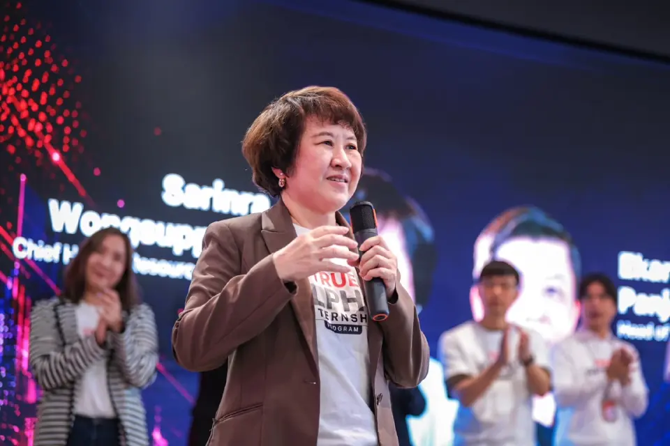 ศรินทร์รา วงศ์ศุภลักษณ์ หัวหน้าคณะผู้บริหารด้านทรัพยากรบุคคล บริษัท ทรู คอร์ปอเรชั่น จำกัด (มหาชน) 