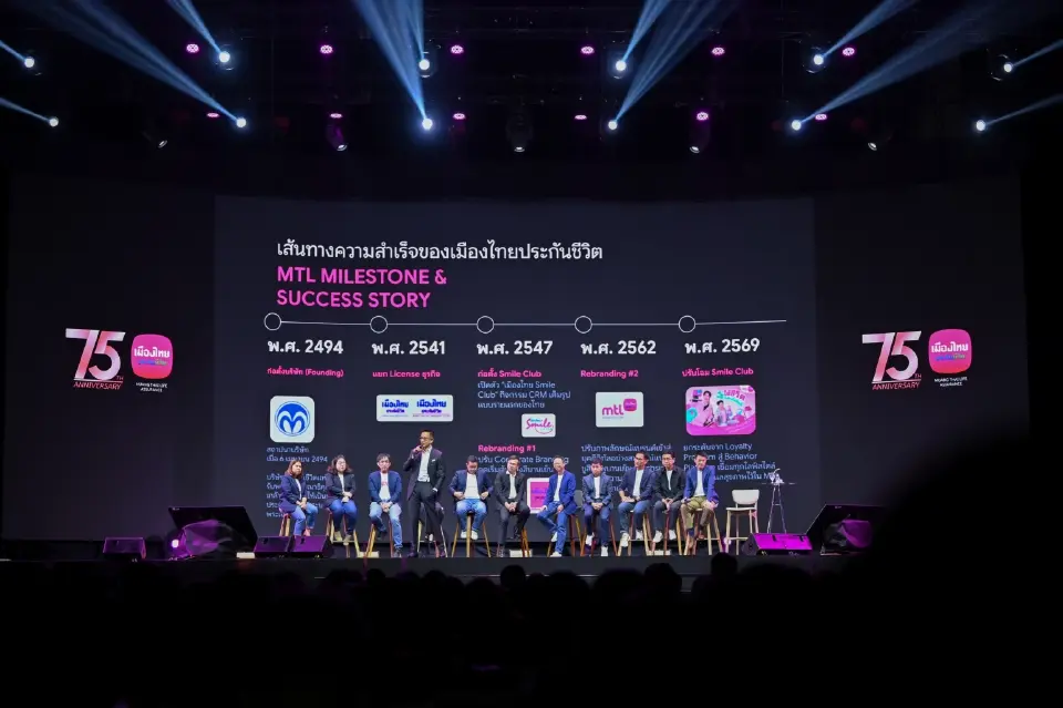 75 ปี เมืองไทยประกันชีวิต ปลุกพลังคนทัพหน้า ขับเคลื่อนอนาคต