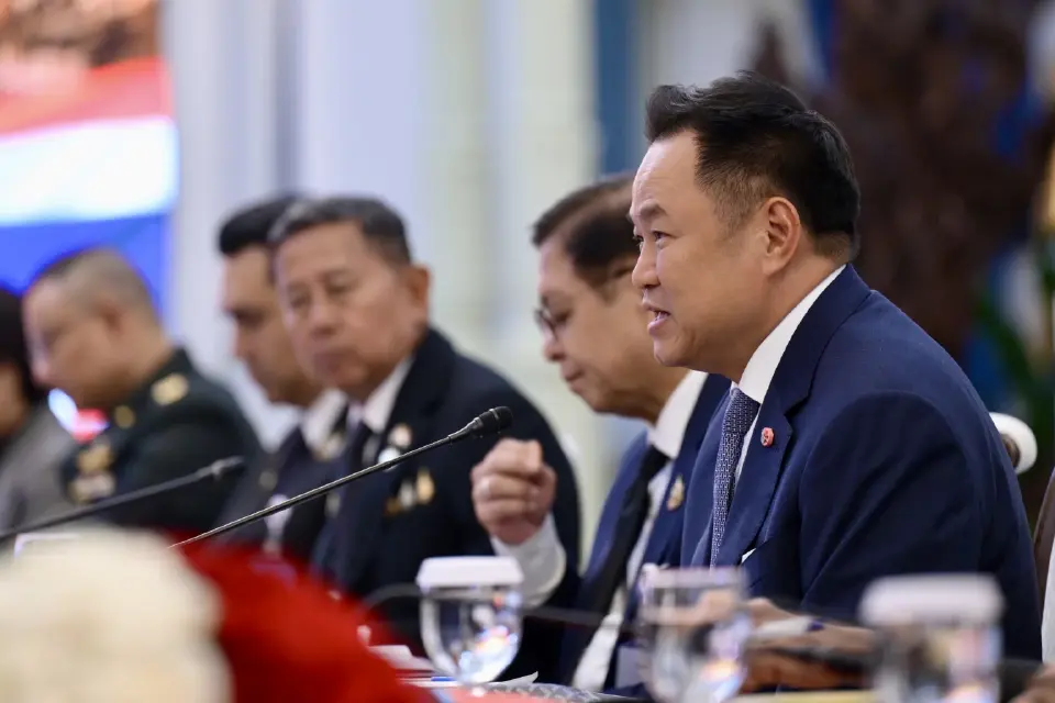 นายอนุทิน ชาญวีรกูล นายกรัฐมนตรีและรัฐมนตรีว่าการกระทรวงมหาดไทย ได้หารือเต็มคณะกับนายปราโบโว ซูบียันโต ประธานาธิบดีแห่งสาธารณรัฐอินโดนีเซีย