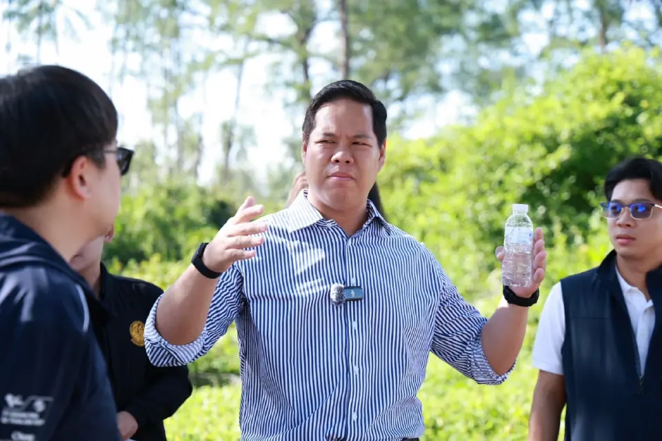 นายสรรเพชญ บุญญามณี รัฐมนตรีช่วยว่าการกระทรวงคมนาคม 