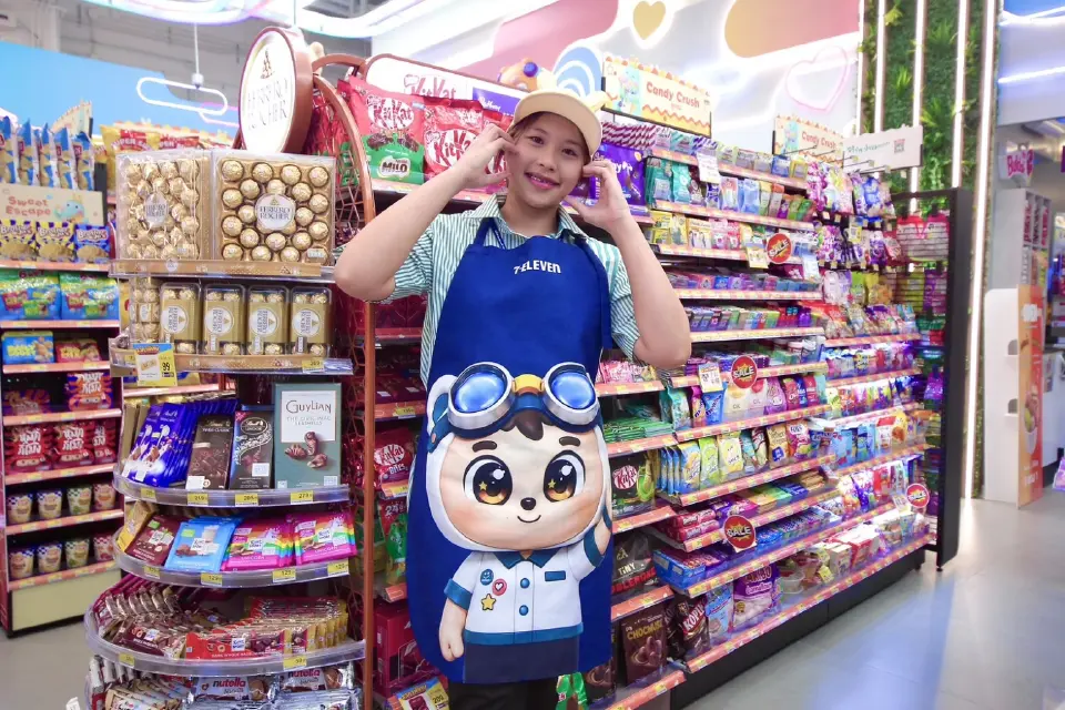 ร้านเซเว่น อีเลฟเว่น (7-Eleven) สาขา Festie Town ตั้งอยู่ในโครงการ Happitat 