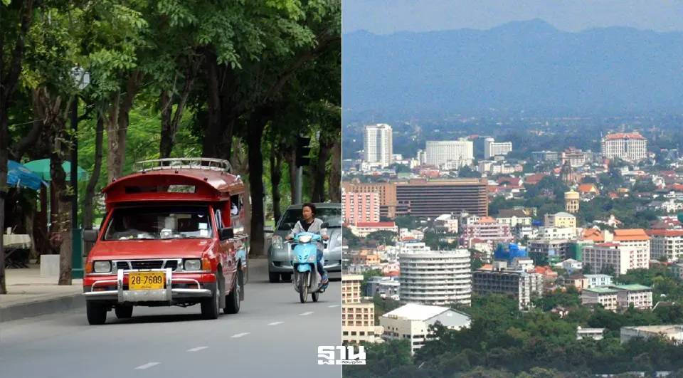ภาพประกอบพื้นที่เมืองเชียงใหม่ ที่มีการบังคับใช้ผังเมืองรวมจังหวัดเชียงใหม่ปี69