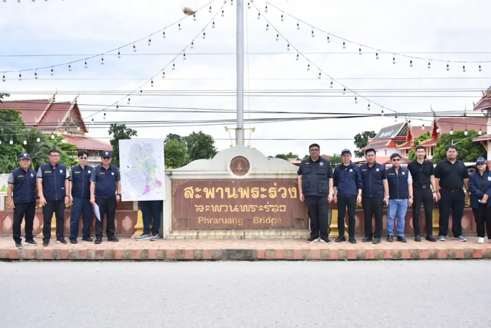 รองอธิบดี “ทรงพล” ลงสุโขทัย ติดตามน้ำยม เดินหน้าบริหารน้ำสอดรับสถานการณ์