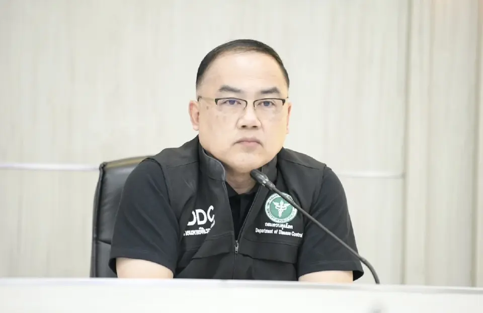นายแพทย์ดิเรก ขำแป้น รองอธิบดีกรมควบคุมโรค