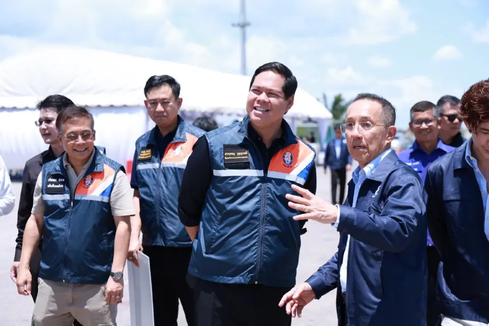 สรรเพชญ บุญญามณี รมช.คมนาคม ติดตามการยกระดับท่าเรือสงขลา