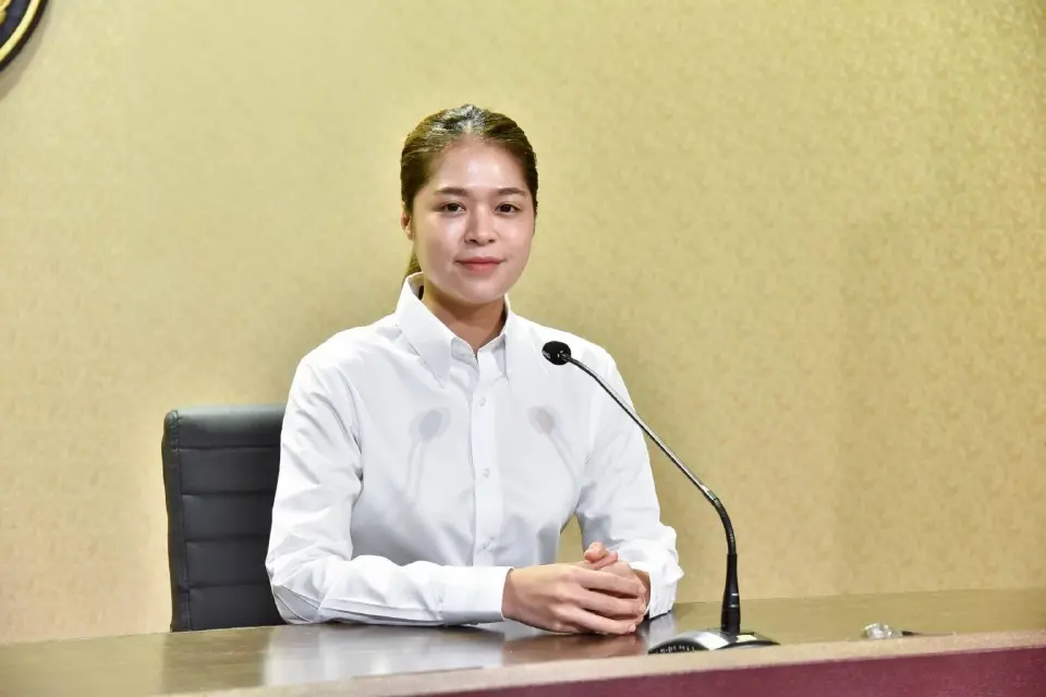 พลอยทะเล ลักษมีแสงจันทร์ รองโฆษกประจำสำนักนายกรัฐมนตรี 