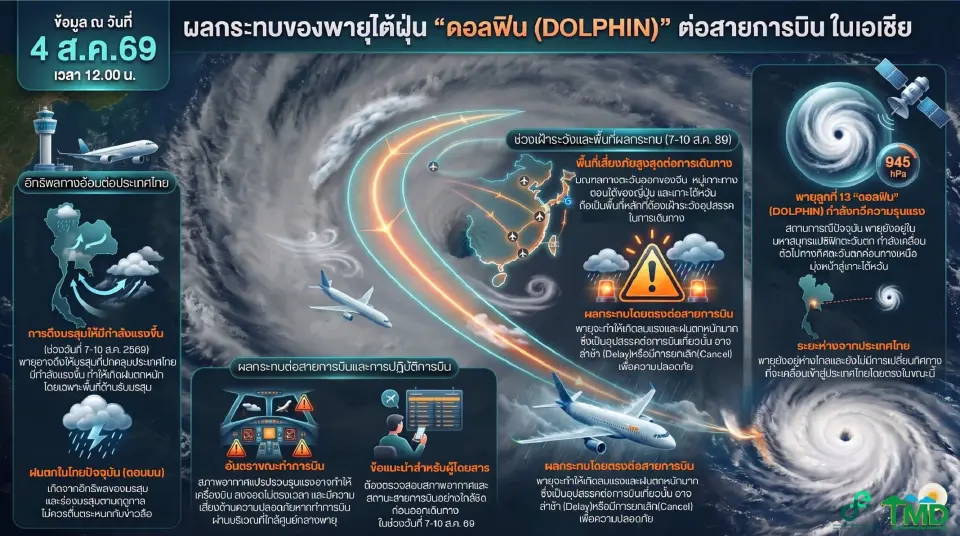 ผลกระทบของพายุไต้ฝุ่นดอลฟิน
