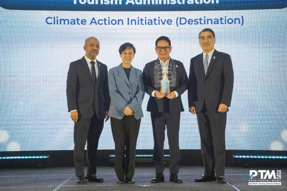 อพท.คว้า 4 รางวัลด้านการท่องเที่ยวยั่งยืนระดับนานาชาติ PATA Gold Awards 2026