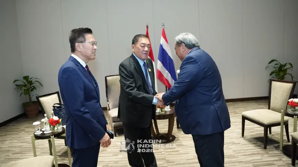 บรรยากาศการลงนามบันทึกความเข้าใจ (MOU) ด้าน Carbon Market Cooperation