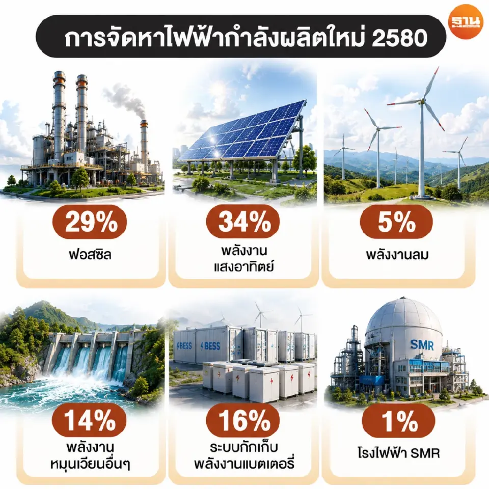 SMR มาแน่ อีก 10 ปีจ่ายไฟเข้าระบบ ปักหมุดโรงแรก 300 เมกะวัตต์
