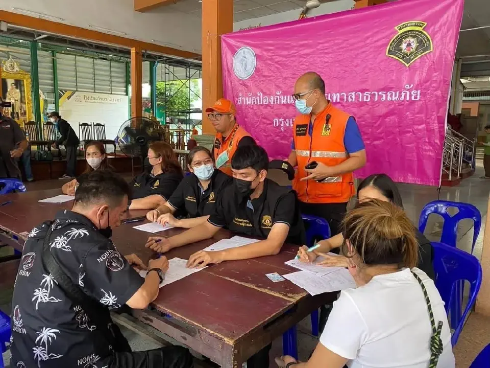 ปภ. ประกาศเขตภัยพิบัติช่วยเหลือไฟไหม้คลองถมเซ็นเตอร์ เร่งประสานร่วมกับ กทม. เยียวยาผู้ประสบภัย