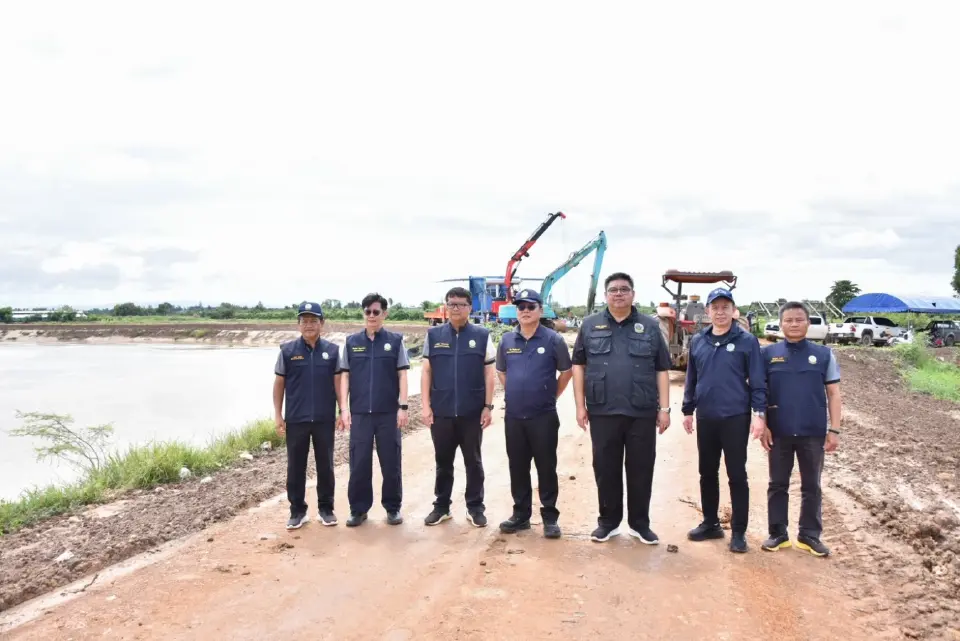 รองอธิบดี “ทรงพล” ลงสุโขทัย ติดตามน้ำยม เดินหน้าบริหารน้ำสอดรับสถานการณ์