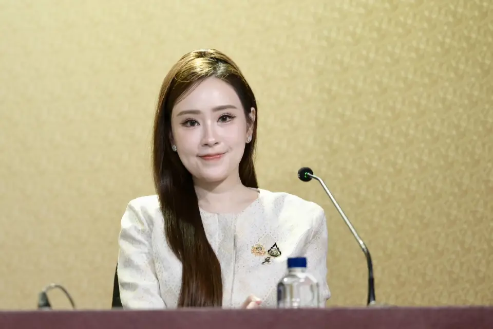 ร้อยเอกหญิง ภัทร์ดารัสมิ์ ทองสลวยกร รองโฆษกประจำสำนักนายกรัฐมนตรี แถลงผลการประชุมคณะรัฐมนตรี 5 สิงหาคม 2569