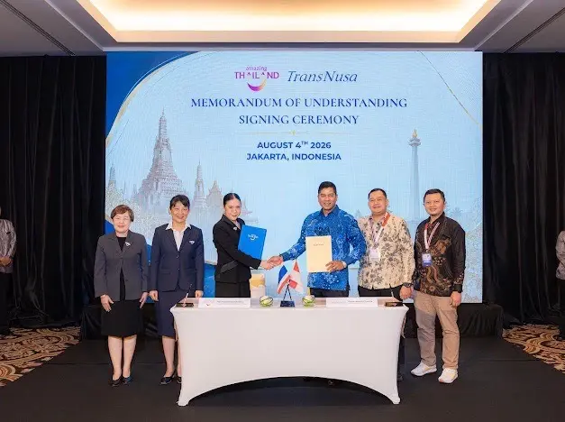  ททท. จับมือ TransNusa Airline หนุนเปิดบินตรงจากจาการ์ต้า เข้าไทย