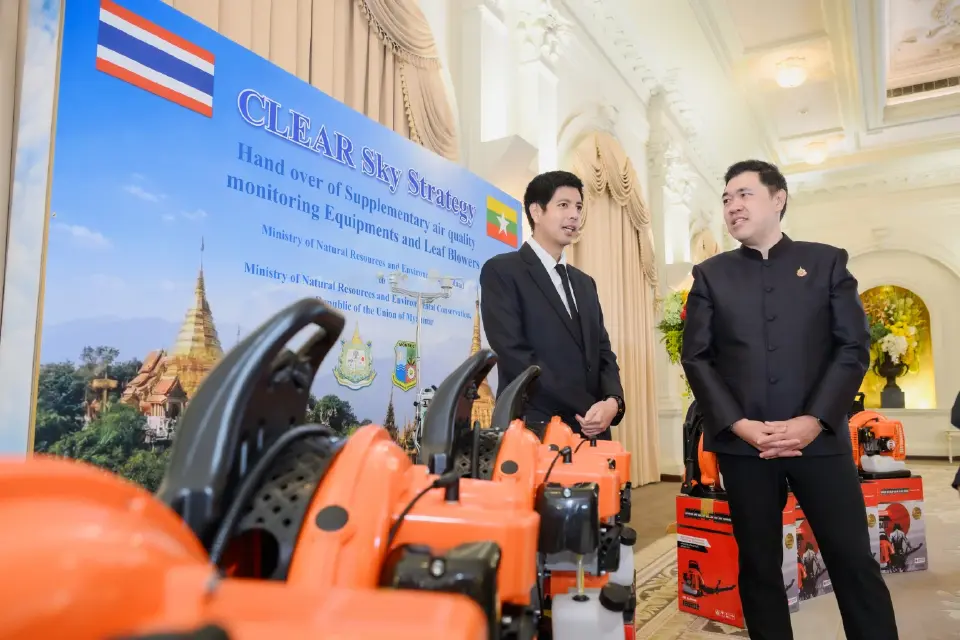 ‘กัลฟ์’ ผนึกภาครัฐสกัดหมอกควันข้ามแดน ส่งอุปกรณ์ช่วยดับไฟป่าเมียนมา