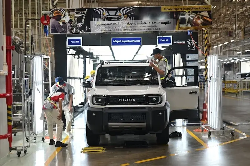 Toyota Land Cruiser FJ ที่ผลิตในไทย