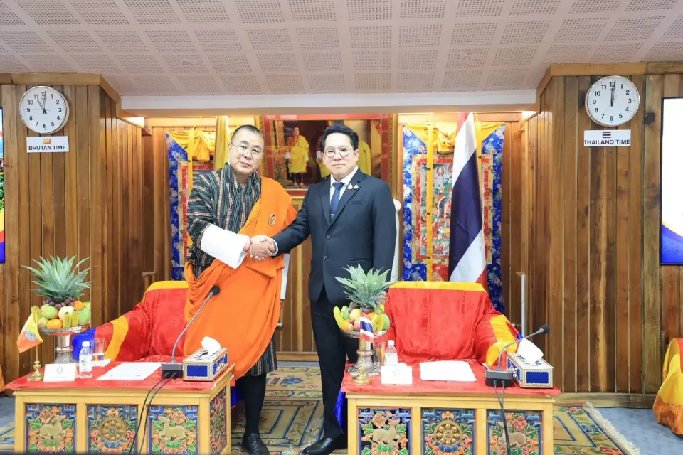 ไทย-ภูฏาน จับมือถ่ายทอดเทคโนโลยีหมอเฉพาะทาง เสริมระบบสุขภาพยั่งยืน
