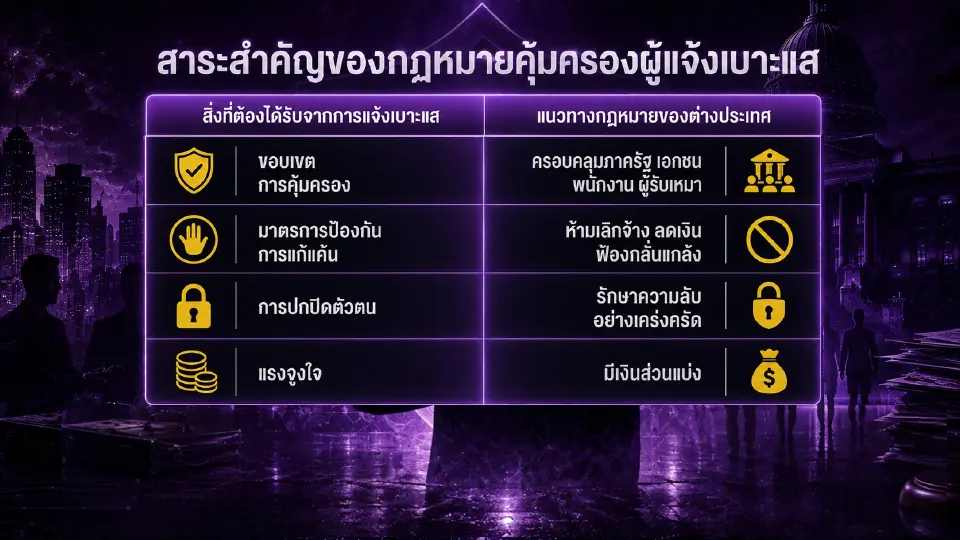 ความแตกต่างกฎหมายไทย VS ต่างประเทศ