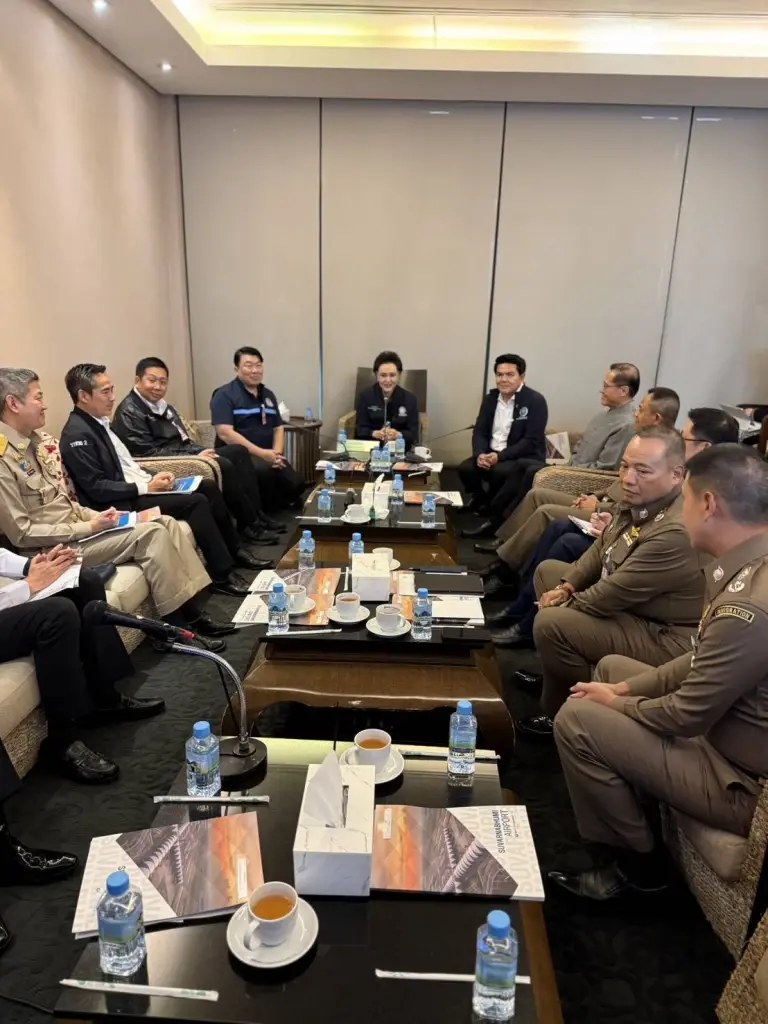 รองนายกฯ ศุภจี ประชุมหน่วยงานเกี่ยวข้อง ถกแผนขยาย Auto Gate สุวรรณภูมิ แก้ปัญหาความแออัดนักท่องเที่ยว