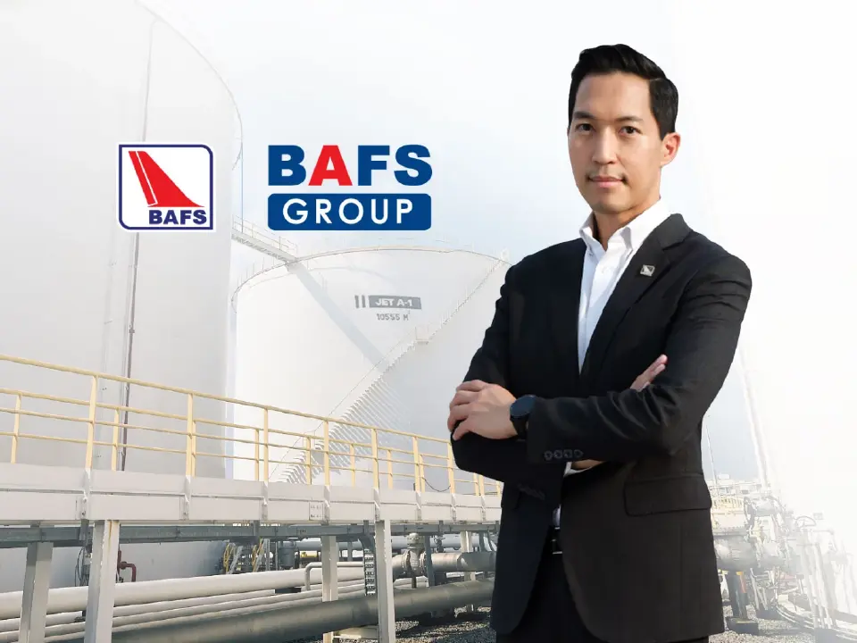 ม.ล. ณัฐสิทธิ์ ดิศกุล กรรมการผู้อำนวยการใหญ่ บริษัท บริการเชื้อเพลิงการบินกรุงเทพ จำกัด (มหาชน) หรือ BAFS