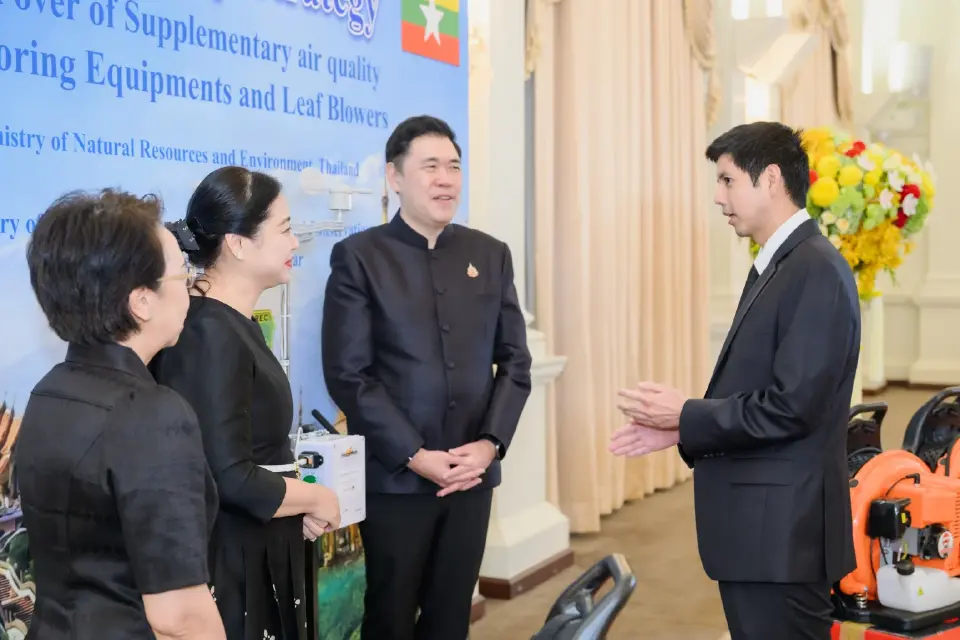 ‘กัลฟ์’ ผนึกภาครัฐสกัดหมอกควันข้ามแดน ส่งอุปกรณ์ช่วยดับไฟป่าเมียนมา