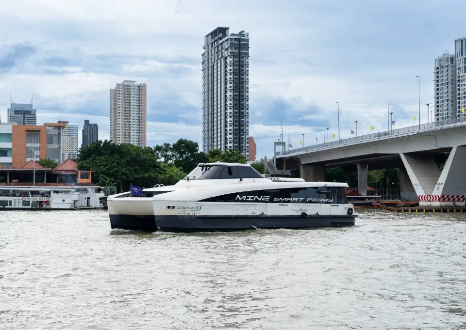 เรือไฟฟ้าไทยสมายล์ โบ้ท เปิดช่องทางให้ผู้ถือบัตรสวัสดิการแห่งรัฐใช้สิทธิชำระค่าโดยสารเรือไฟฟ้า รับวันแม่แห่งชาติ 12 ส.ค. 69 ครอบคลุม 3 เส้นทางหลัก