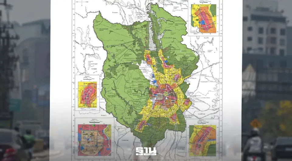 ภาพประกอบ ผังเมืองรวม จังหวัดเชียงใหม่ พ.ศ.2569