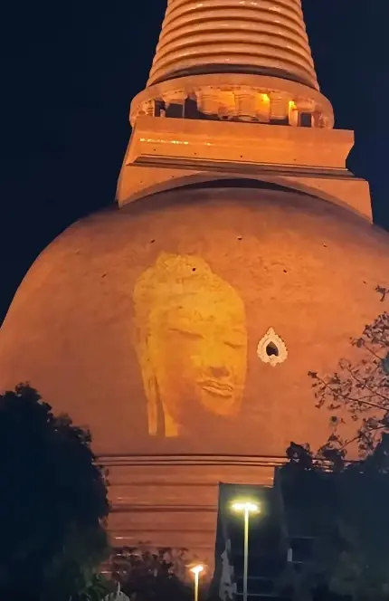 ครั้งแรก! มิติใหม่แห่งแสงสี Projection Mapping บนพื้นผิวองค์พระปฐมเจดีย์