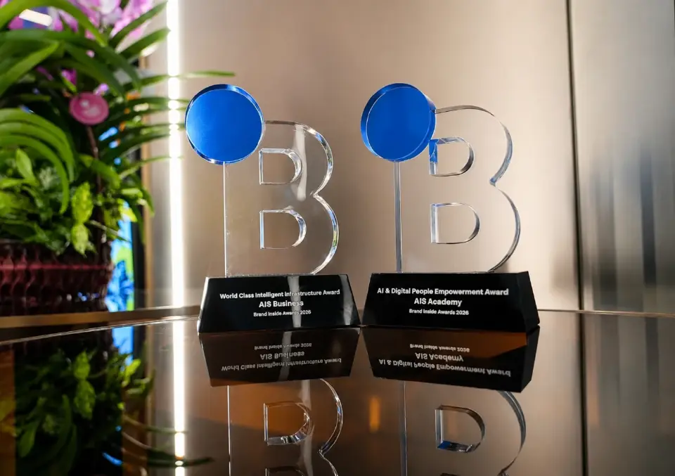 AIS คว้า 2 รางวัล Brand Inside Awards 2026 ตอกย้ำผู้นำดิจิทัลไทย